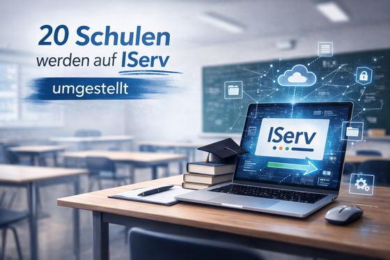 Umstellung auf IServ an mehreren Schulen