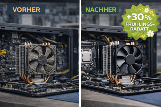30% auf Frühjahrsputz für Ihren PC – direkt hier in der Schnittstelle